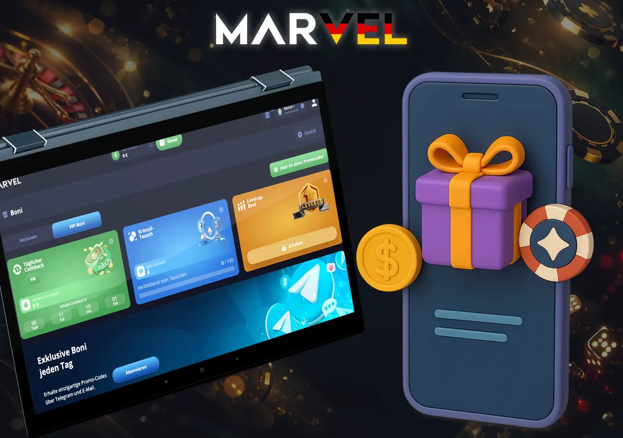 Vorteile des Cashback- und VIP-Programms