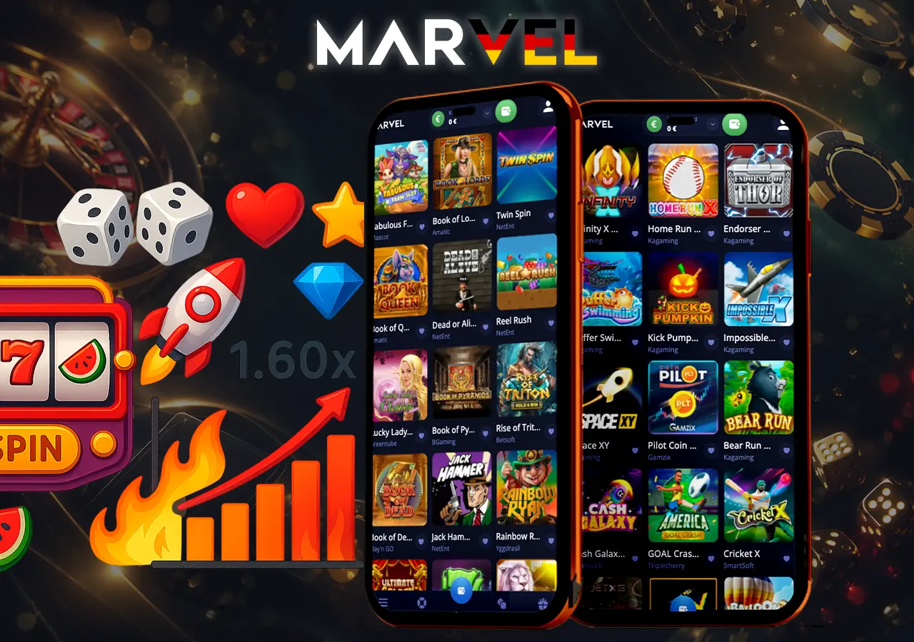 Große Auswahl an Spielautomaten mit beliebten Automaten